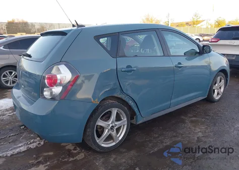 2009 Pontiac Vibe z USA, uszkodzony, nr VIN 5Y2SP67019Z422588